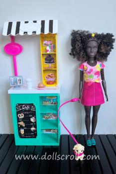 Mattel - Barbie - Life in the City - Café Kiosk - Doll